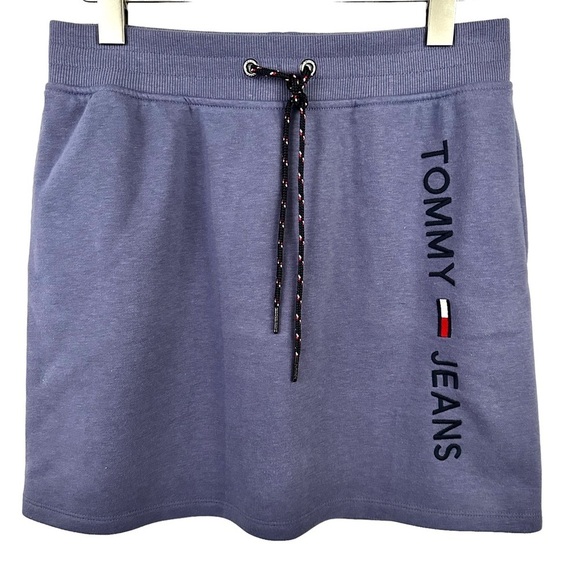 TOMMY HILFIGER Y2K Sporty Logo Drawstring Skirt - Picture 7 of 7